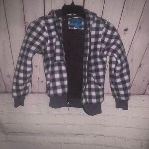 Black and White Checkered Jacket